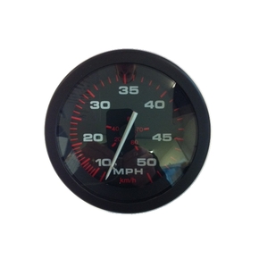 Amega 75mm Speedometer 10-50 mph w/ Pitot and Tube