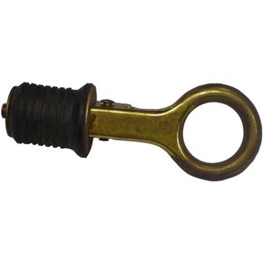 Snap Type Drain Plug/Bung Brass/Rubber - 25mm