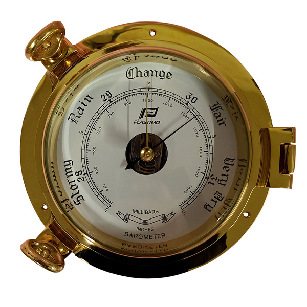 6" Brass Traditional Barometer