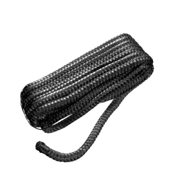 Double Braid Nylon Dock Line 10Mm X 6M - Black