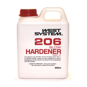 Z206 Epoxy Resin Slow Hardener  (Part B) - 800mls