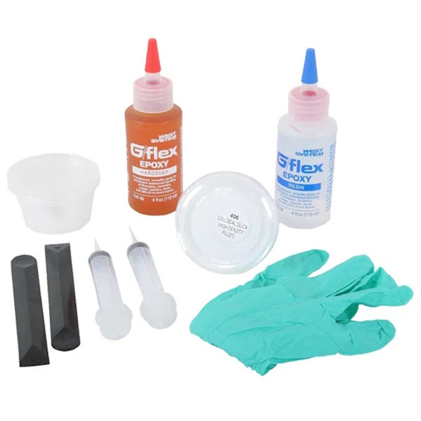 G-Flex 650-K Epoxy Aluminium Repair Kit - 1:1 - 266Ml 