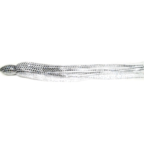 Replacement Game Lure Skirt - 9.5" - Black Dot