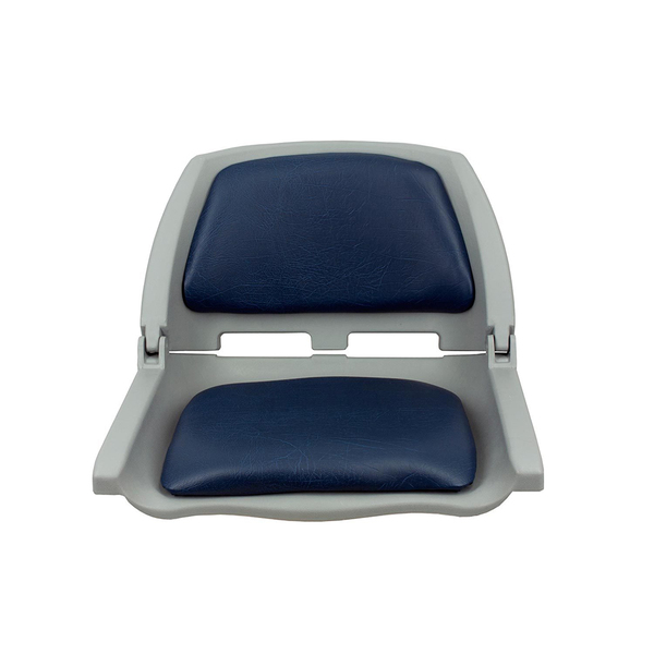 Traveller Padded Folding Seat Grey/Blue | Smart Marine