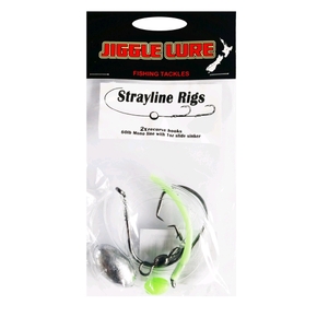 Strayline Rig Single Pack with Slider Sinker 