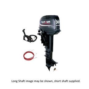 Outboard 30hp Short Shaft - 2 Stroke - Electric Start w/Remote Control (1 only)