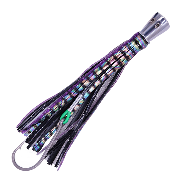 Jetsetter Maxi Single Rigged Game Fishing Lure 7"- Burple