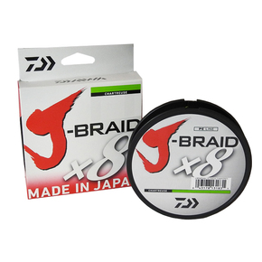 X8 J Braid Chartreuse Line Braid