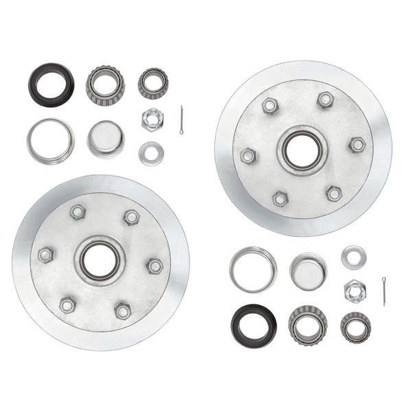 Ss 2000Kg 6 Stud Disc Brake Hub/Rotor (Pair) - 275Mm