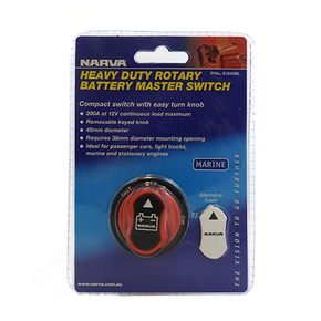 Extra Small Recessed Mt Battery Switch 2-Position 200 Amp (continuous)
