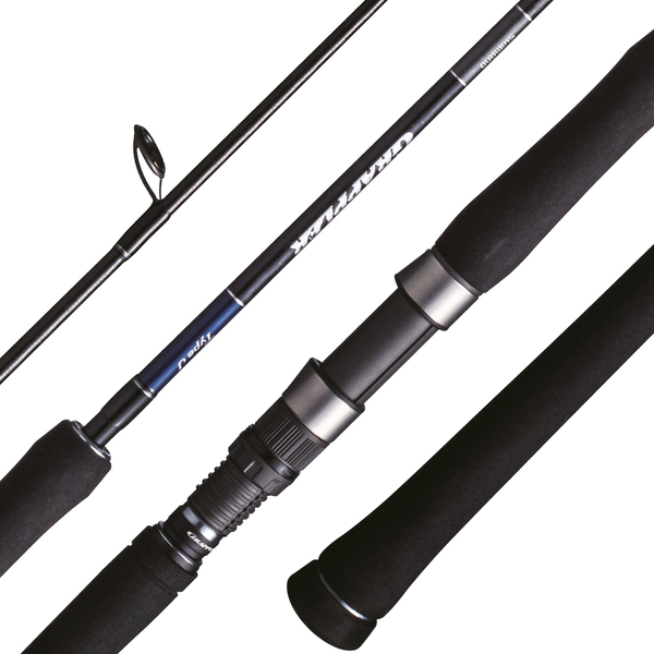 Grappler S80m 8' Pe5 Topwater Spin Rod 2-Pce