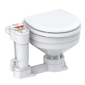 12v Compact Size Bowl Electric Toilet W/Conversion Pump (New)