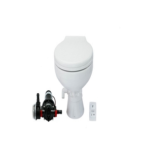 SPX AquaT Silent Electric Toilet (Compact Bowl) 12v (24v opt.) (display model)