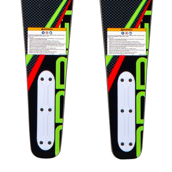 Obrien Celebrity Junior 58" Junior Water Ski Pair -Green/Red/Grey