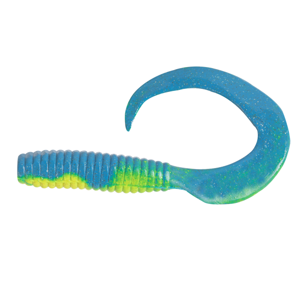 Gulp Softbait 6" Grub - Bluefuze - 4Pk