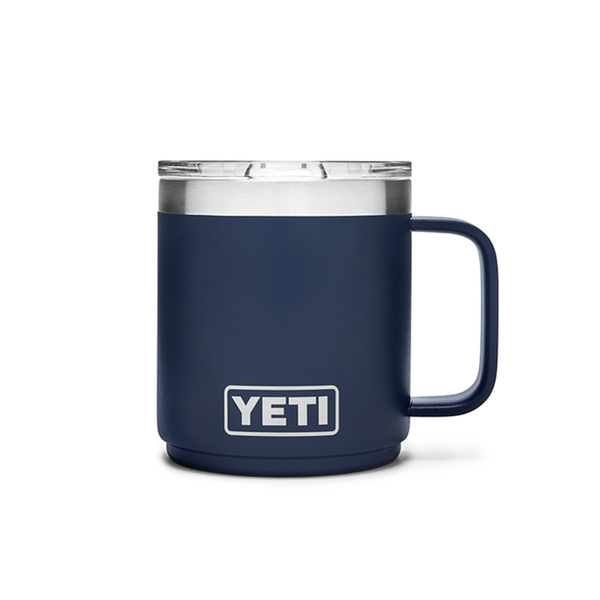 Rambler 10Oz Mug With Lid & Handle In Navy