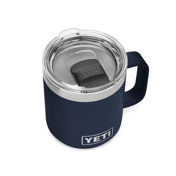 Rambler 10Oz Mug With Lid & Handle In Navy