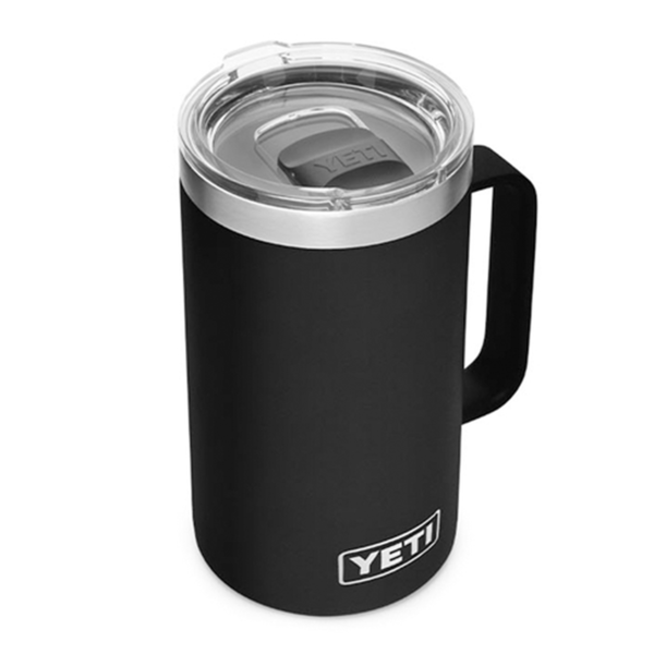 Rambler 24Oz (709Ml) Mug With Lid - Black