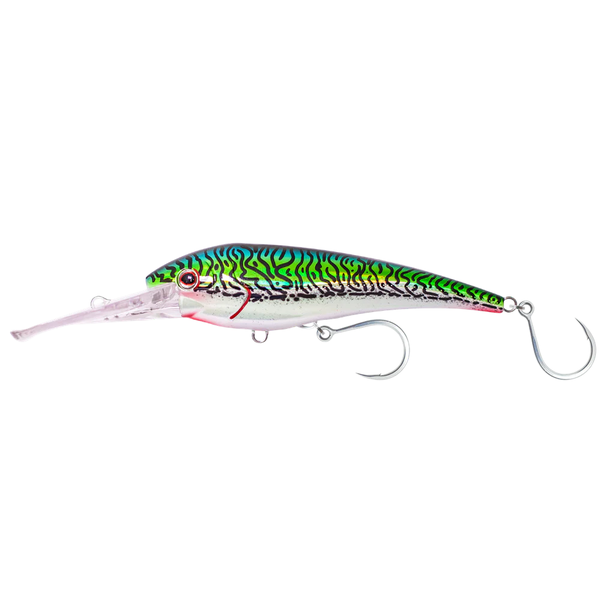 Dtx Minnow Bibbed Lure Sinking - Silver Green Mackerel