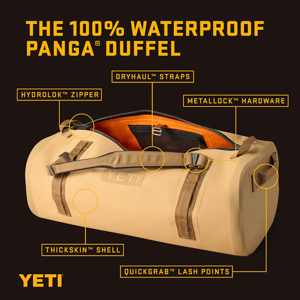 Panga 100L Submersible Duffel Bag - Tan