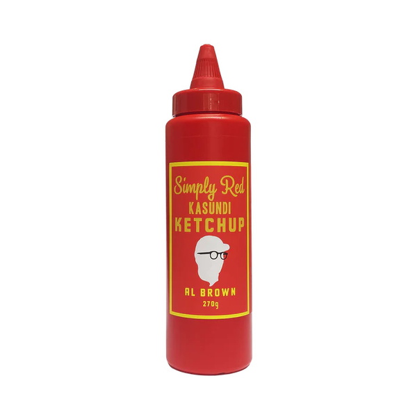 Simply Red Kasundi Ketchup - 270G Bottle