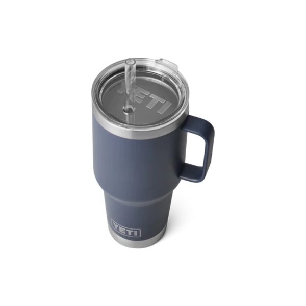 Rambler 35Oz (1035Ml) Mug With Straw - Navy