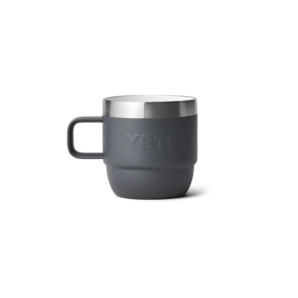 Rambler 6Oz (177Ml) Stackable Mug 2 Pk - Charcoal