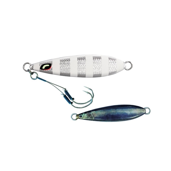 Wingfall Keimura Jig - Silver/Lumo