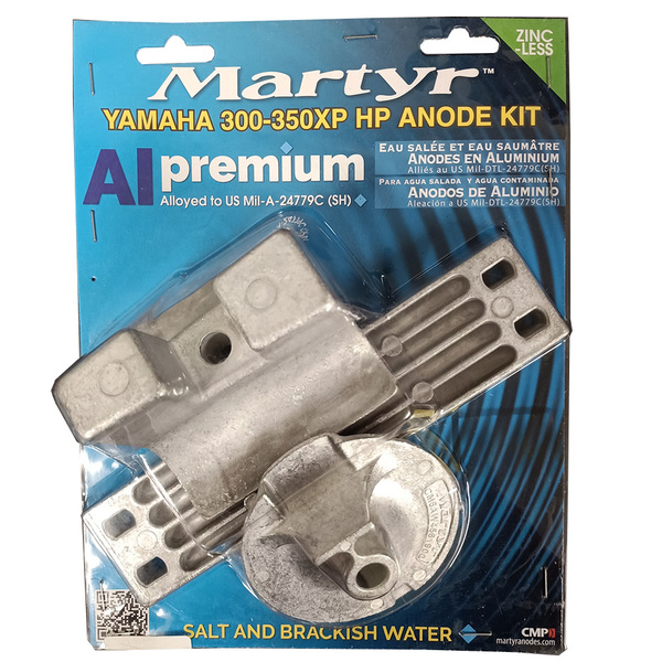 Yamaha 300-350Hp Alluminium Outboard Anode (Kit) 