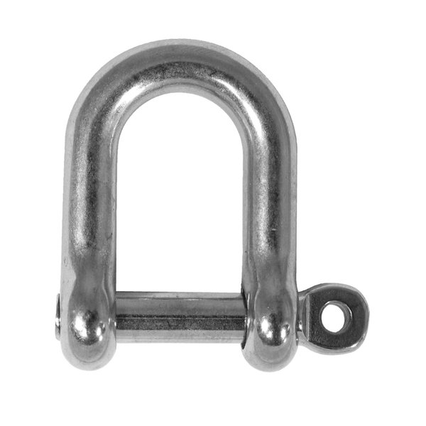 Ss Standard Dee Shackle (Captive Pin) 8Mm 2500Kgbs