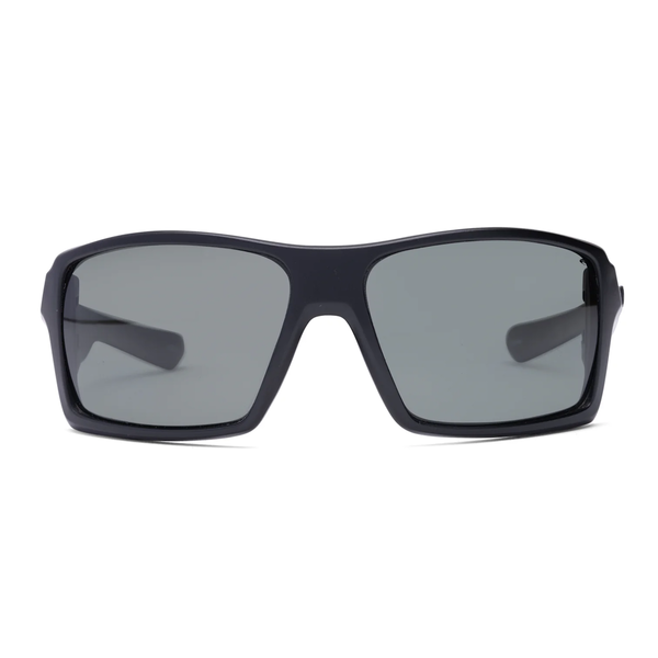 The Edge Mens Polarised Floating Sunglasses - Matt Black