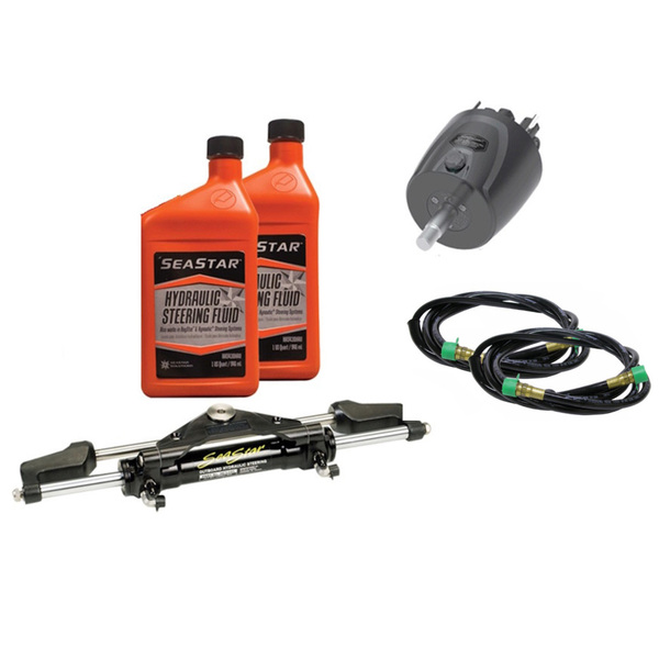 Hydraulic Outboard Steering Kit To 150Hp (6M Hoses)