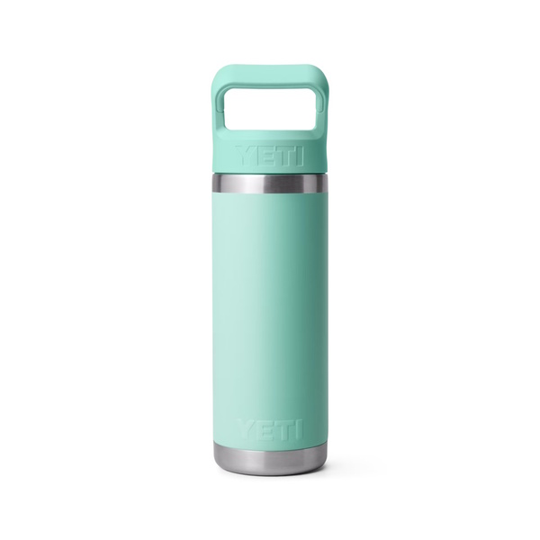 Rambler 18Oz (532Ml) Bottle W/ Straw Cap - Seafoam