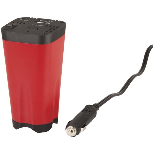 150W Cup-Holder Inverter W/ Dual Usb Charging