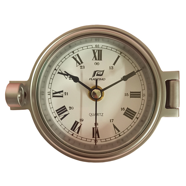 Traditional 3" Matt Chrome Clock