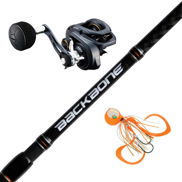 22 Grappler Bb 150Hg / Backbone 6'6" Slow Jig Combo W/Braid&Lucanus