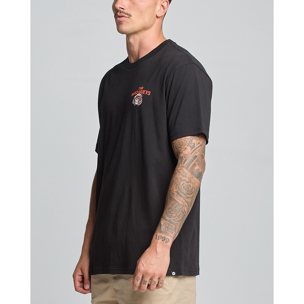 Fish Till Your Dead Short Sleeve Tee Shirt - Black