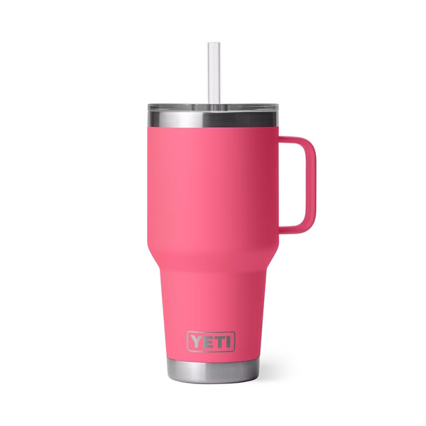 Rambler 35oz (1035ml) Mug with straw - Tropical Pink