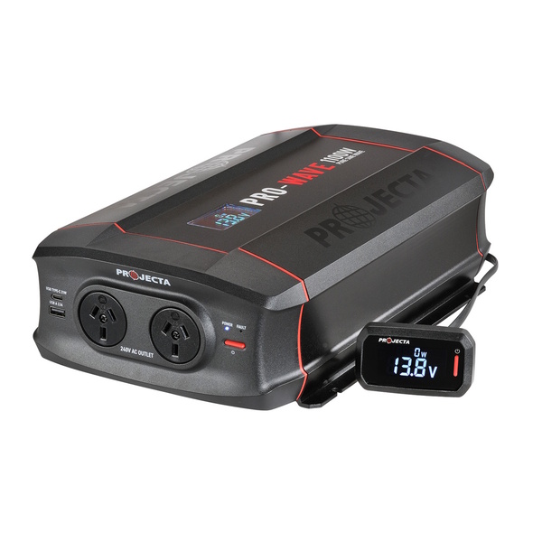 Pw1100 Pro-Wave Pure Sine Wave Power Inverter 1100 Watts W/Remote (New)