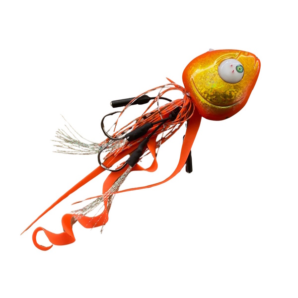 Sumo Grumpy Fish Led Kabura Jig - Orange