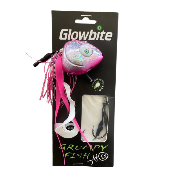 Sumo Grumpy Fish Led Kabura Jig - Pink