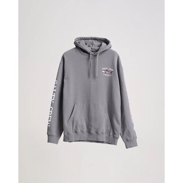 Bruce Hooded Fleece - Charcoal