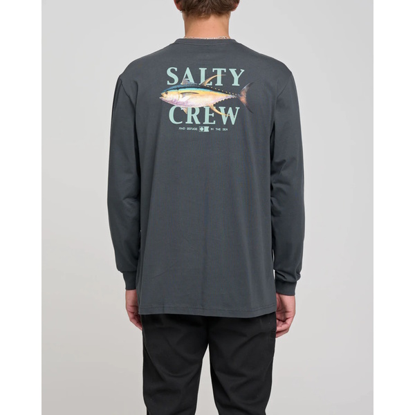 Yellowfin Standard Long Sleeved Tee-Shirt - Coal