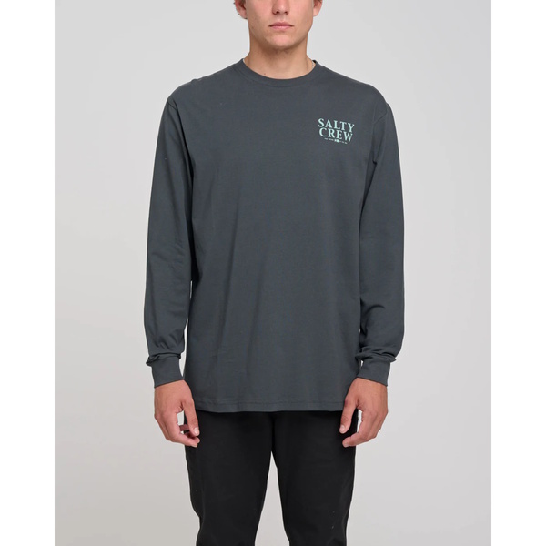 Yellowfin Standard Long Sleeved Tee-Shirt - Coal