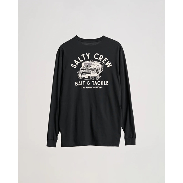 Bait & Tackle Standard Long Sleeved Tee-Shirt - Black