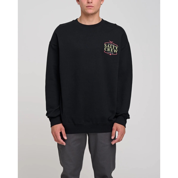 Skipjack Mw Crew Fleece - Black