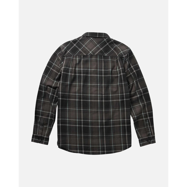 Daybreak Long Sleeve Flannel Shirt - Black