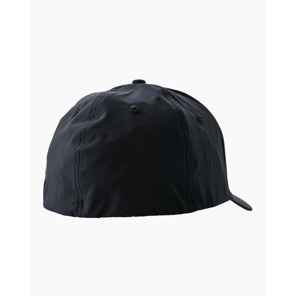 Alpha Flag Elastic 6 Panel Cap - Black