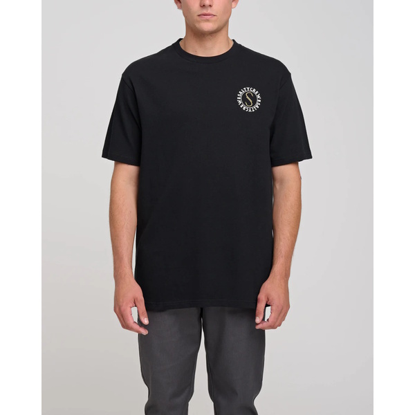 Tentacles Standard Short Sleeved Tee-Shirt - Black