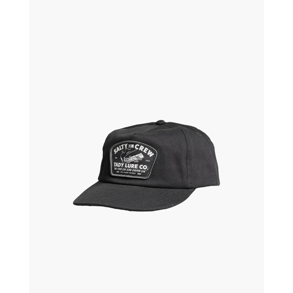 Grind 'Em 5 Panel Cap - Black